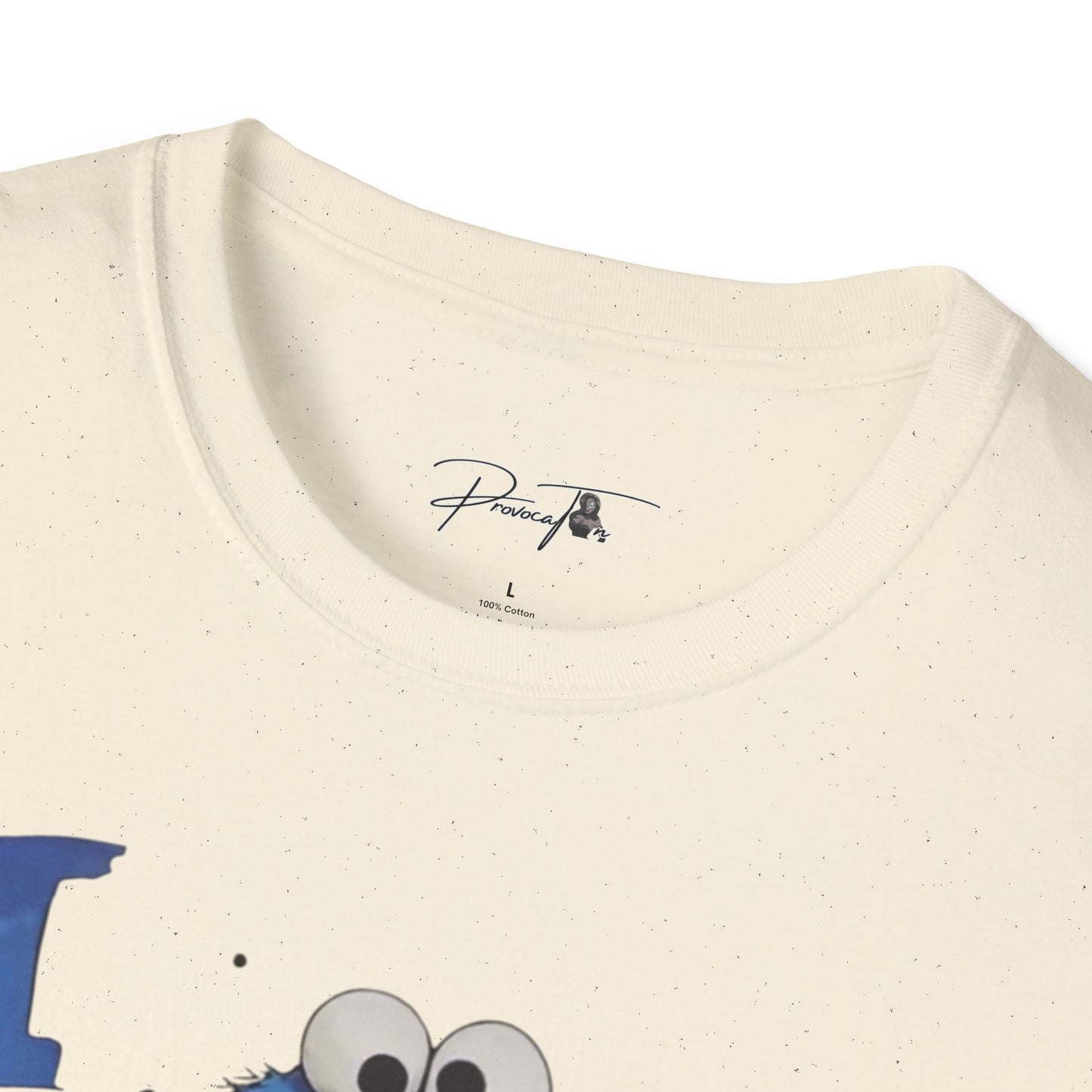 Unisex Cookie Monster Graphic Tee - Softstyle T-Shirt