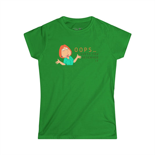 Women's Graphic Tee - Lois Print