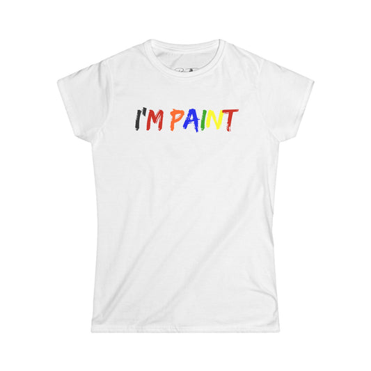 Women's Tee - Couples Paint Design