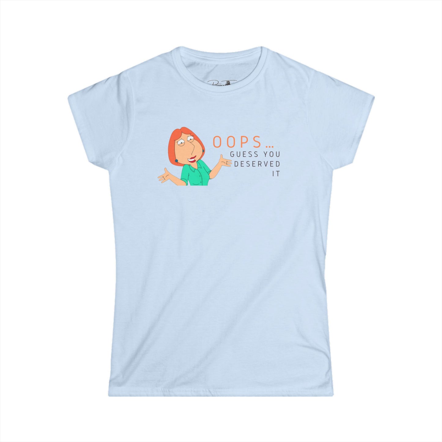 Women's Graphic Tee - Lois Print