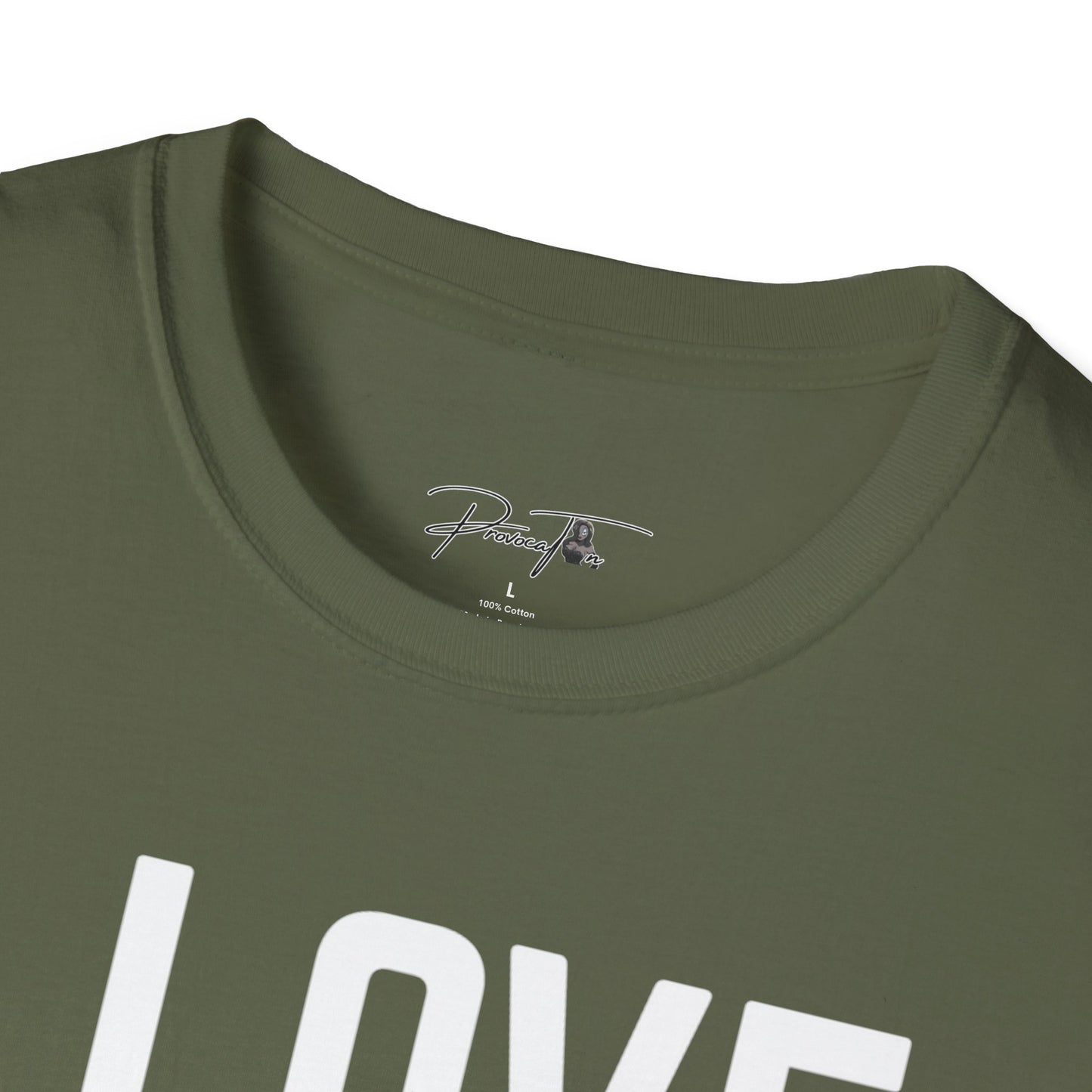 Unisex I Love Her Personality Couples T-Shirt 2 | Unisex Softstyle, Casual Wear, Statement Tee, Birthday Gift, Relationship Shirt