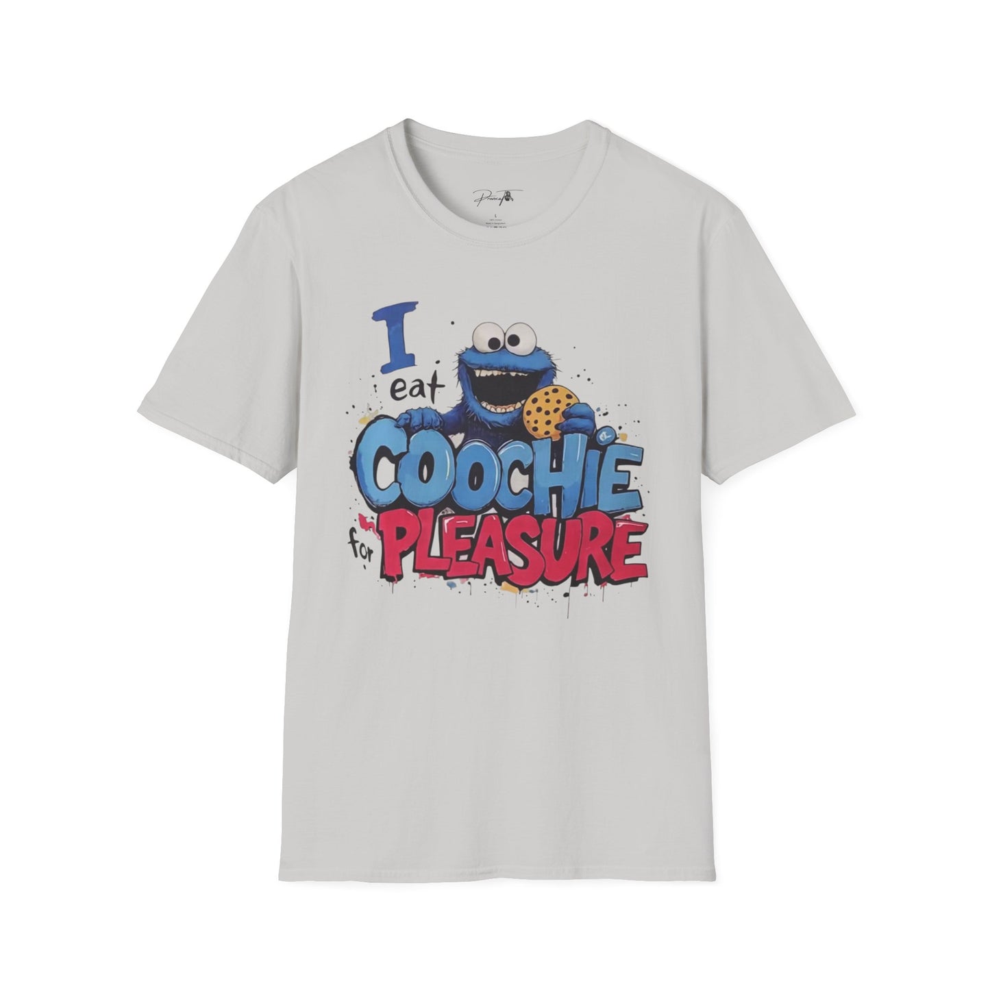 Unisex Cookie Monster Graphic Tee - Softstyle T-Shirt