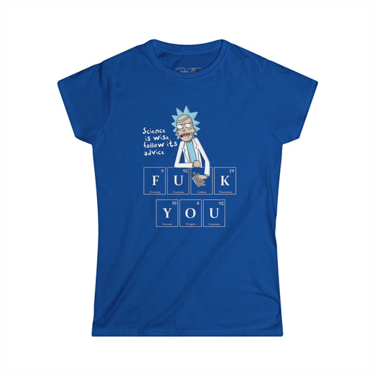 Women's Graphic Tee - R & M Periodic Table